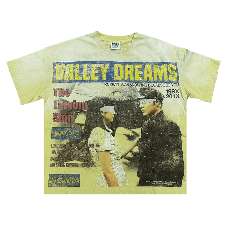 Vale Forever The Cross Bling Tee "Yellow"