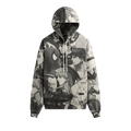 Kith x Marvel vs. Capcom Fighter All-Over Printed Vintage Nelson Hoodie "Sandrift"