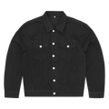 Corteiz C-Star Stitch-Down Denim Jacket "Tripple Black"