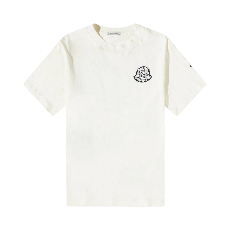 Moncler Wave Logo T-Shirt "White"