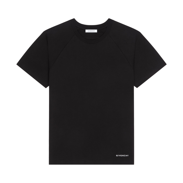 Givenchy Couture Seam Contrasted Stitch T-Shirt "Black"
