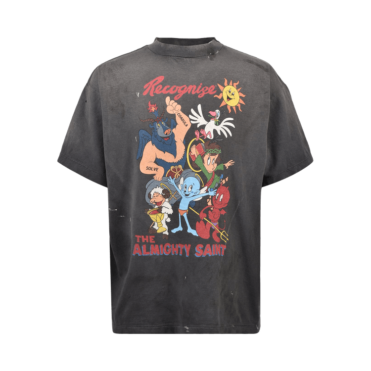 SAINT Mxxxxxx Almithy Saint Short-Sleeve T-Shirt "Black"