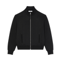 Givenchy Quilted Zipped Sweatshirt "Black"