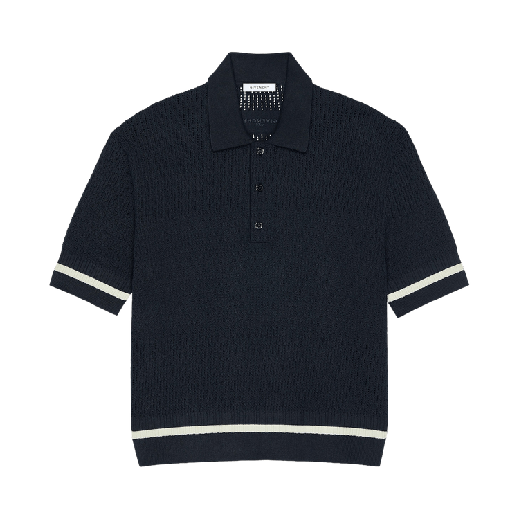 Givenchy Short-Sleeve Polo "Night Blue"