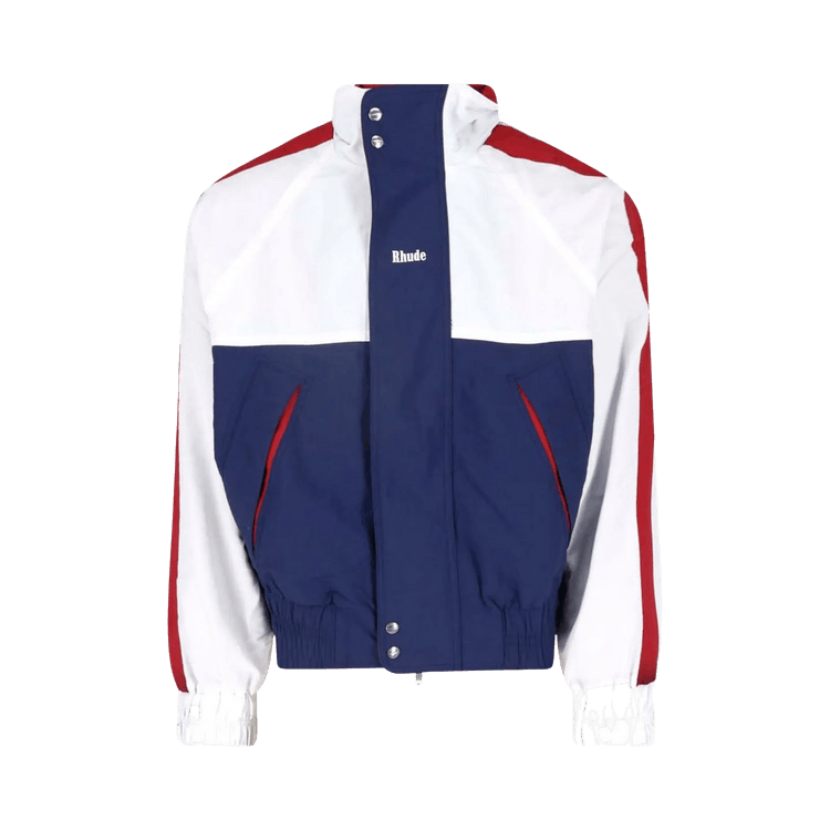 Rhude Dakar Off-Road Tri-Panel Jacket "Cream / Navy / Red"