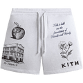 Kith New York To The World Curtis Short "Light Heather Grey"