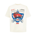 Rhude Road To Cairo Tee "Vintage White/Red/Blue"