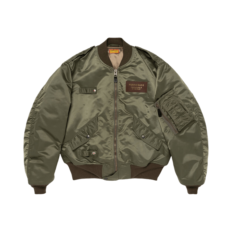 Human Made x Pokémon Made Padded Blouson "Olive Drab"