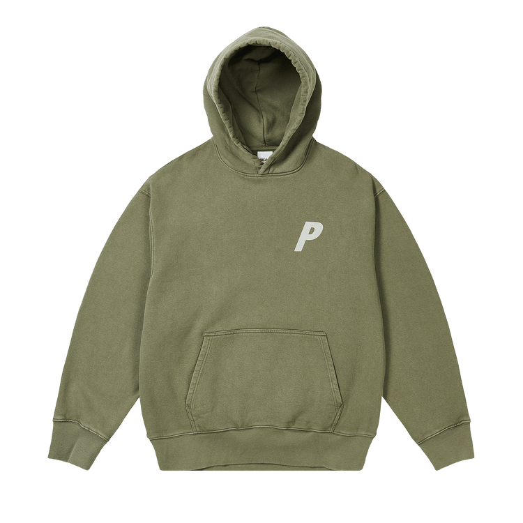 Palace Rubbed P3 Hood "The Deep Green"