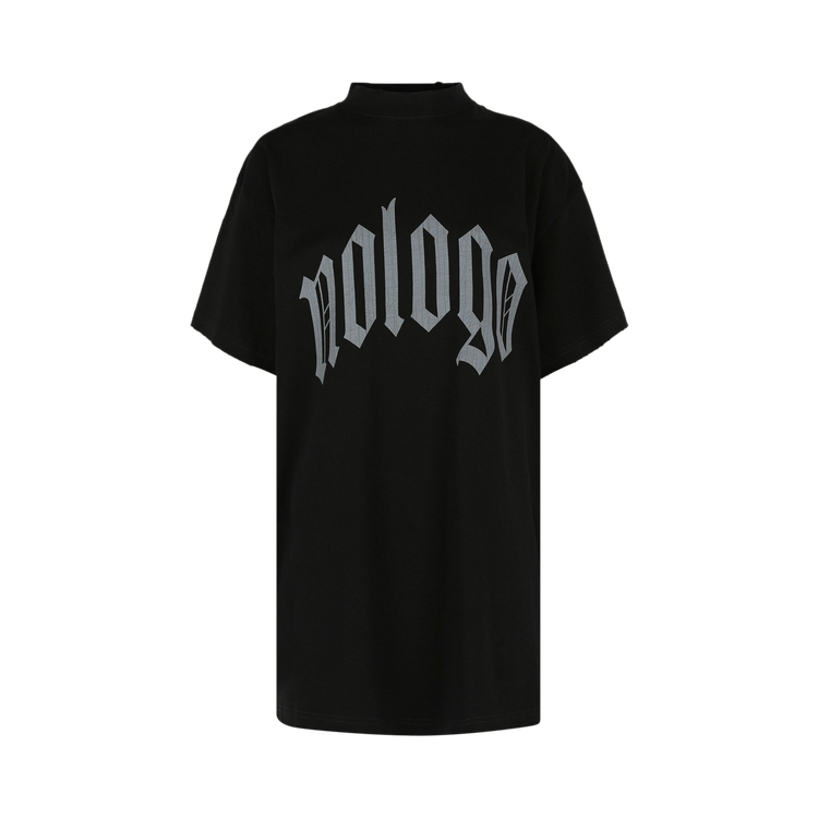 Balenciaga Oversized No Logo T-Shirt "Washed Black/Grey"