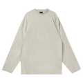 Balenciaga Long-Sleeve Oversized Distressed T-Shirt "Shell/Black"