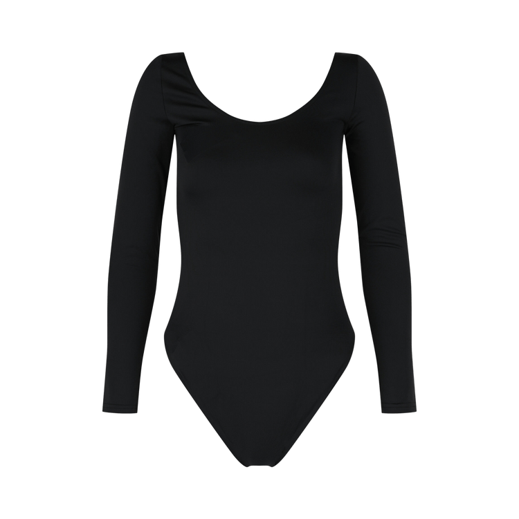 Balenciaga Dancer Matte Spandex Bodysuit "Black"