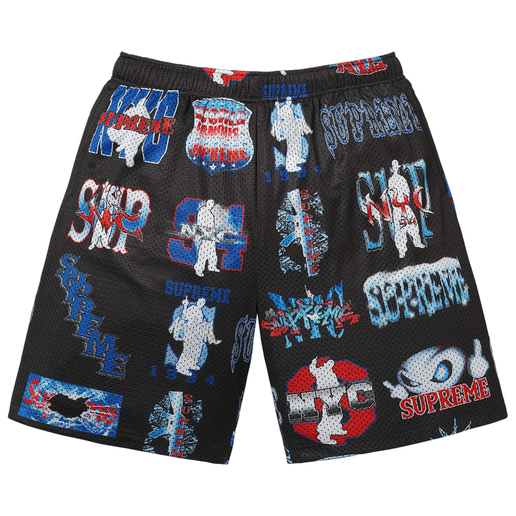 Supreme Flash Mesh Short "Black"