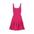 Alexander McQueen Sleeveless Ruffle Dress "Pink"