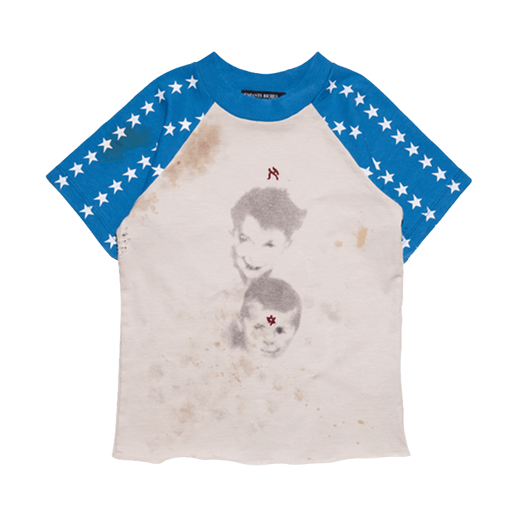 Enfants Riches Déprimés Down Syndrome Aleph Tee "White/Blue"