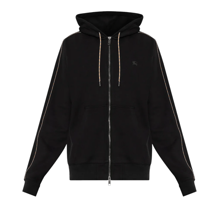 Burberry Scott Check Piping Hoodie "Black"