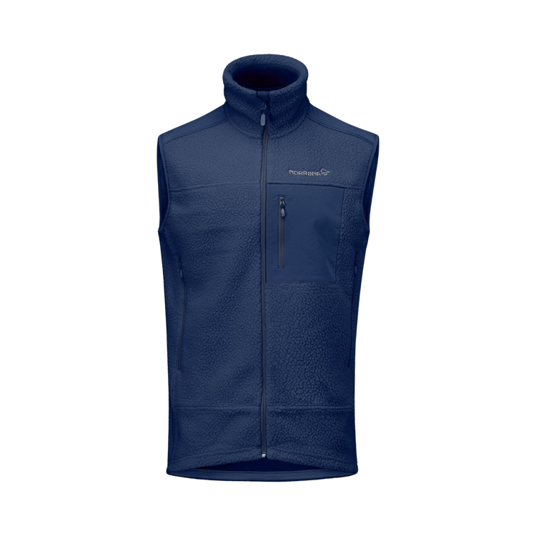 Norrøna Trollveggen Warm3 Vest "Indigo Night"