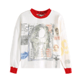 SAITOS 4G Sweater "White/Red"