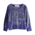 SAITOS S.A.S. Long-Sleeve Top "Washed Black"