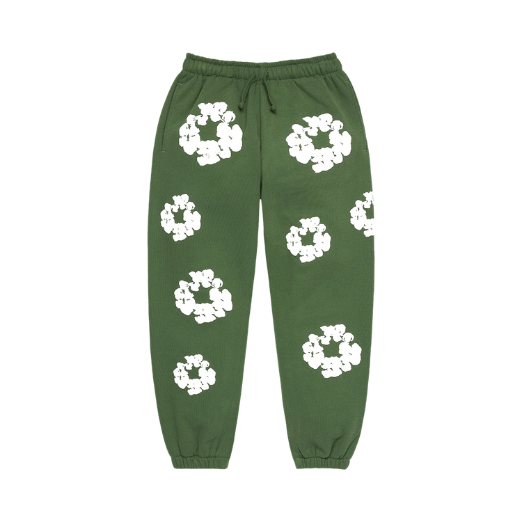 Denim Tears Cotton Wreath Sweatpants "Green"