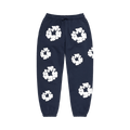 Denim Tears Cotton Wreath Sweatpants "Navy"