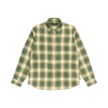 Stussy Beach Ombre Plaid Shirt "Green"