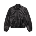 Stussy Leather Work Jacket "Black"