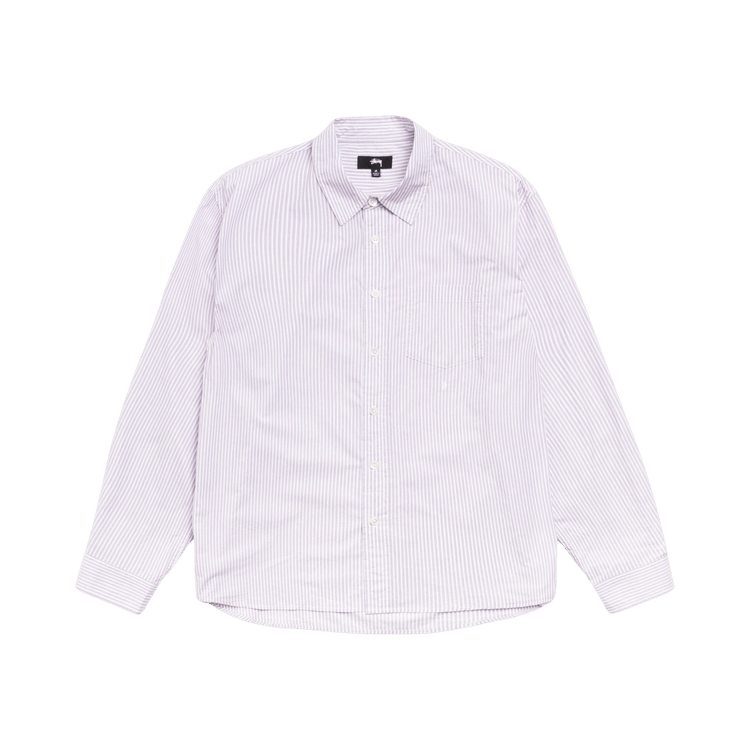 Stussy Standard Shirt "Purple Stripe"