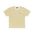 Stussy Beach Stripe Tee "Yellow"