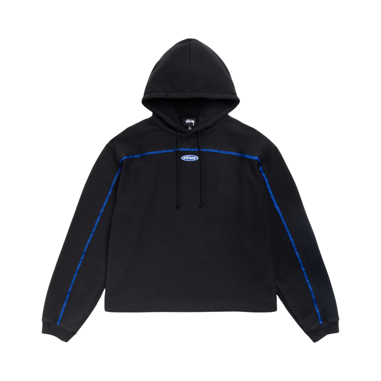 Stussy Oval Pullover Hoodie "Black"