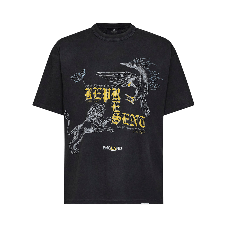 Represent Clo Enemy T-Shirt "Washed Black"