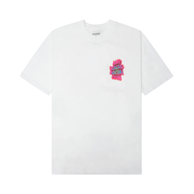 Anti Social Social Club Thermal Flame Tee "White"