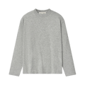 Fear of God Essentials Classic Knit Long Sleeve Tee "Concrete Heather"