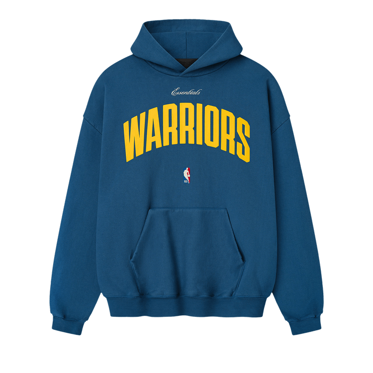 Fear of God Essentials Warriors 90s Hoodie "Blue Sapphire"