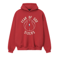 Fear of God Essentials Sixers X Barkley Hendricks 90s Hoodie "Faded Garnet"