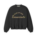 Fear of God Essentials 90s Crewneck Sweatshirt "Faded Black"