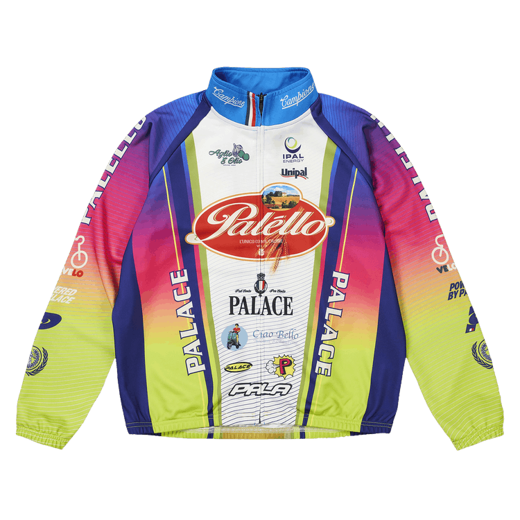 Palace Palello Cycling Zip Jacket "Rainbow"