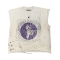 Satoshi Nakamoto Globe Of Death Tee "Vintage White"