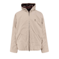 Balenciaga Hooded Zip Up Jacket "Light Beige"