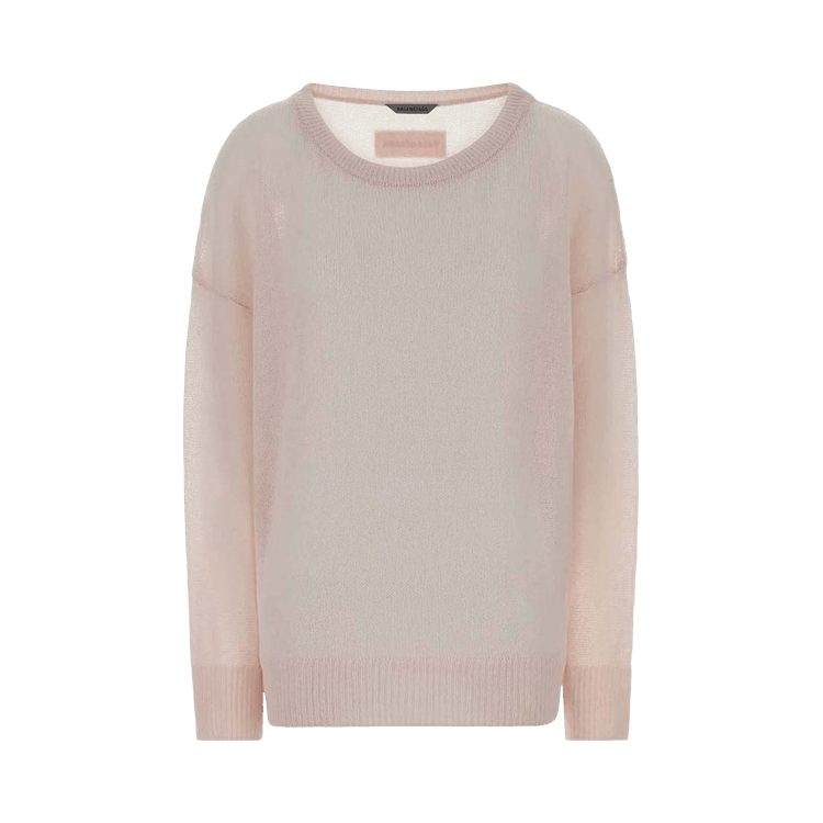 Balenciaga Boxy Foil Jumper "Dusty Pink"