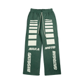 Satoshi Nakamoto Moto Sweatpants "Green"