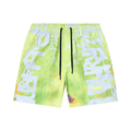 PURPLE BRAND All Round Shorts "Green/White"