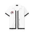 RtA Nathan Oversized Shirt "White Poppy"