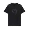 RtA Liam Short-Sleeve Tee "Black/Thorn"