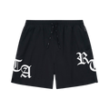RtA Mark Swim Short "Black/Old English"