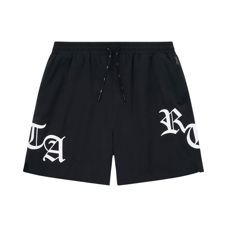RtA Mark Swim Short "Black/Old English"