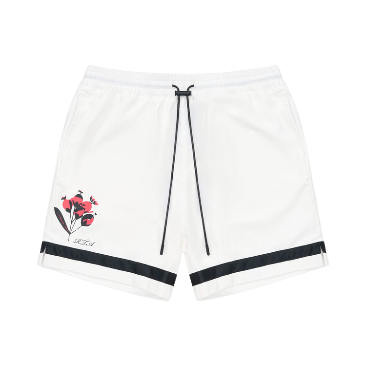RtA Clyde Elasticated Short "White Poppy"