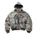 Mowalola Graffiti Bomber "Green"