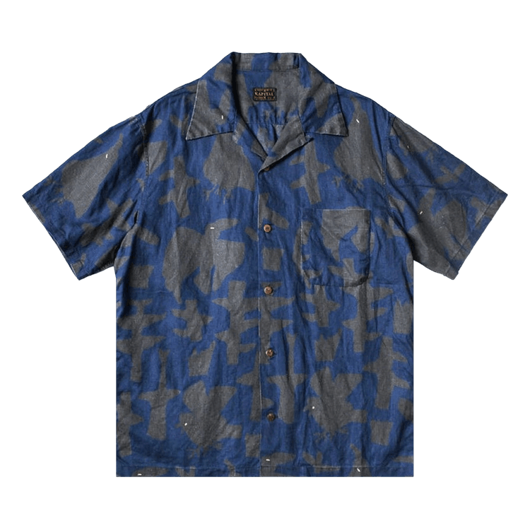 Kapital French Cloth Linen Guiding Light Raven-Dye Aloha "Indigo"