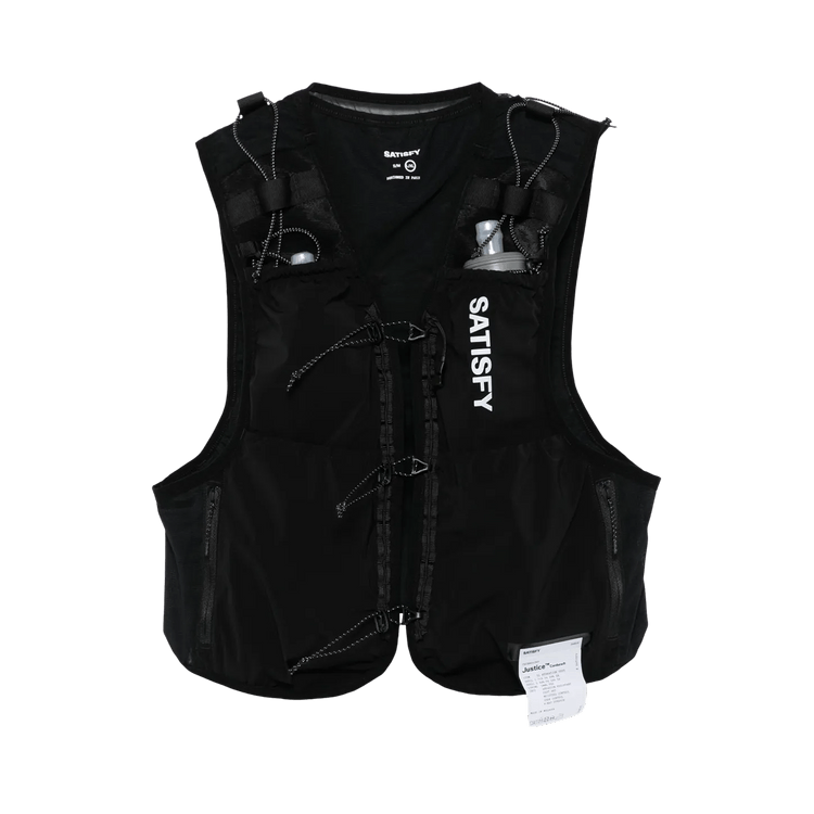 SATISFY 5L Justice Cordura Hydration Vest "Black"